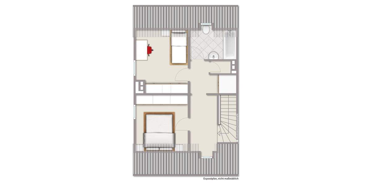 Doppelhaushälfte Münster Hiltrup - 3 Zimmer, 90 m&sup2;, 425.000&euro; | Angebot:23421475