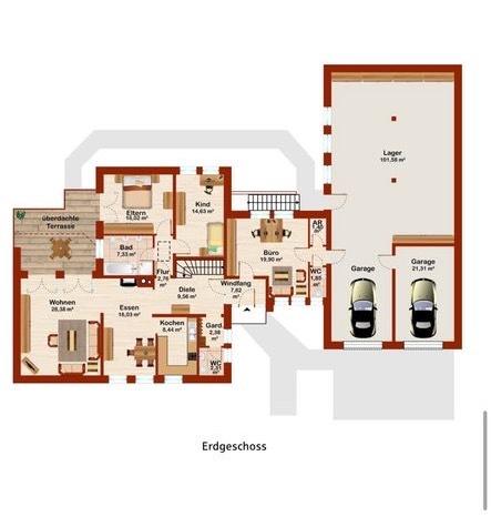 Bungalow Xanten - 7 Zimmer, 260 m&sup2;, 869.000&euro; | Angebot:26272194