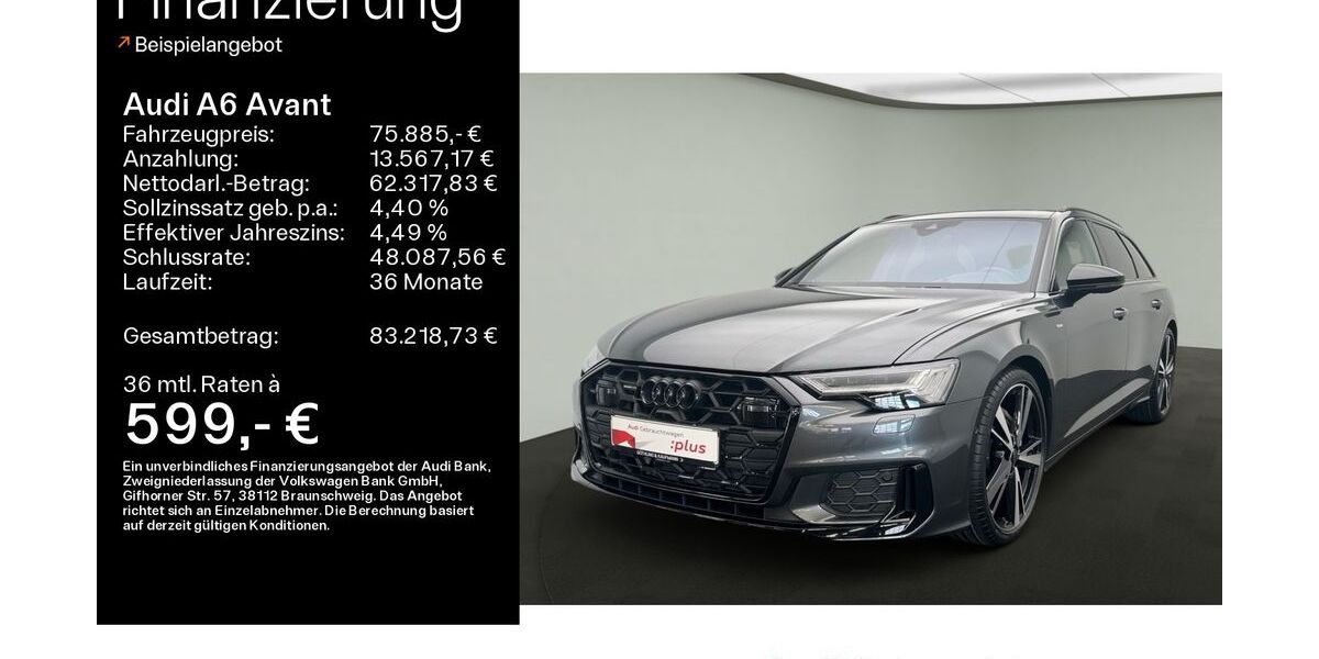 Audi A6 16.321 km 75.885 &euro; Linsengericht 63589