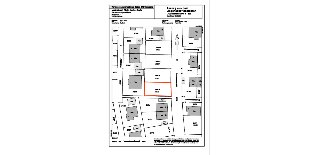 Grundstück Nußloch - 429.000&euro; | Angebot:25095087