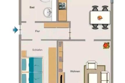 2-Zimmer-Wohnung in Bottrop-Eigen 46240 – Einzug ab 01.01.2026 zimmer