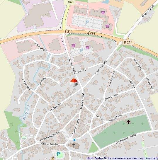 Preiswerte Obergeschoss-Wohnung im Stadtkern 2 zimmer