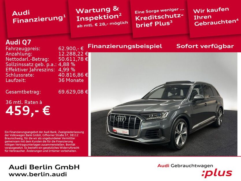 Audi Q7 53.100 km 62.100 € Berlin 10587