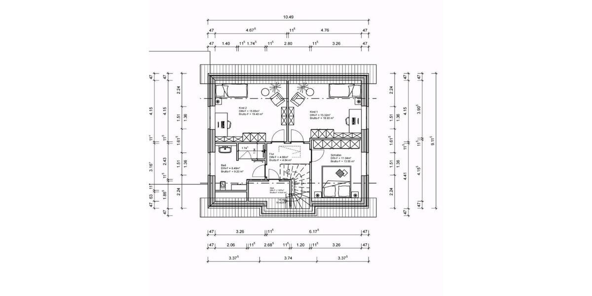 Einfamilienhaus Hatten - 5 Zimmer, 130 m&sup2;, 1.700&euro; | Angebot:26051510