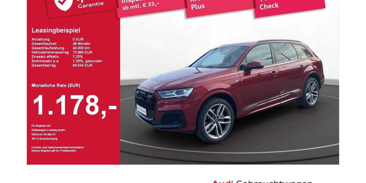 Audi Q7 91.250 km 72.995 &euro; Passau 94036