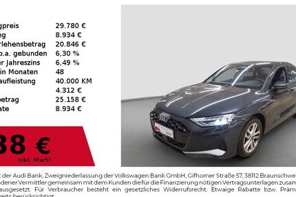 Audi A3 18.997 km 29.780 &euro; Nürnberg 90411