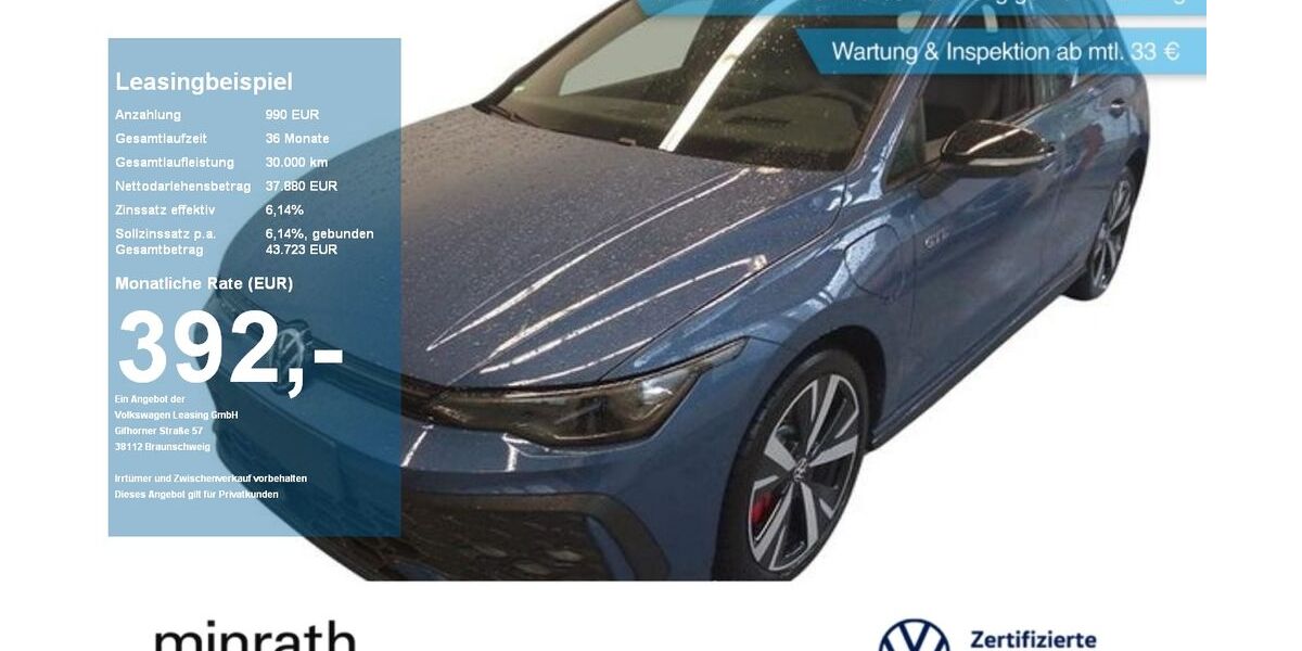 VW Golf 10.635 km 37.130 &euro; Moers 47441