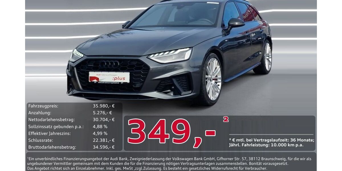 Audi A4 105.032 km 34.890 &euro; Ingolstadt 85057