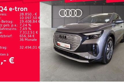 Audi Q4 e-tron 65.944 km 28.350 &euro; Frankfurt am Main 60314