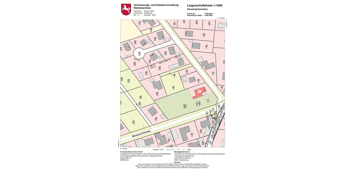Grundstück Winsen ( Aller ) - 130.000&euro; | Angebot:24685106