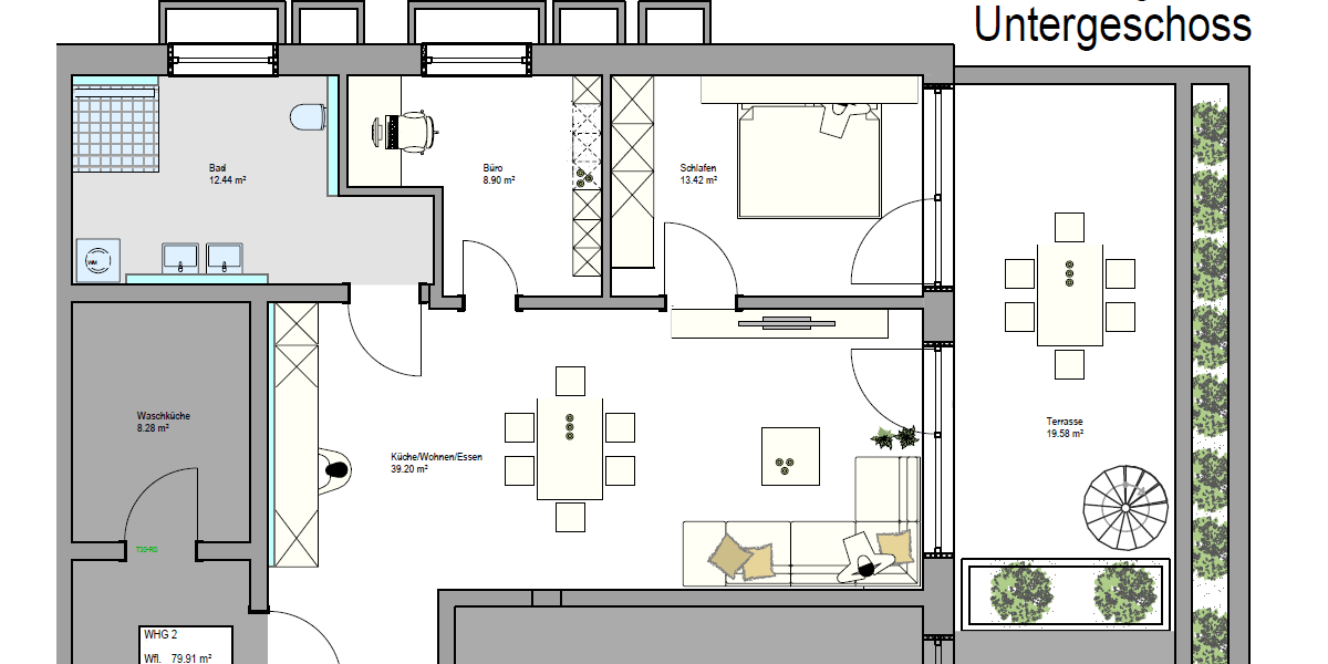 Etagenwohnung Friedrichshafen - 2.5 Zimmer, 84 m&sup2;, 544.800&euro; | Angebot:27126267