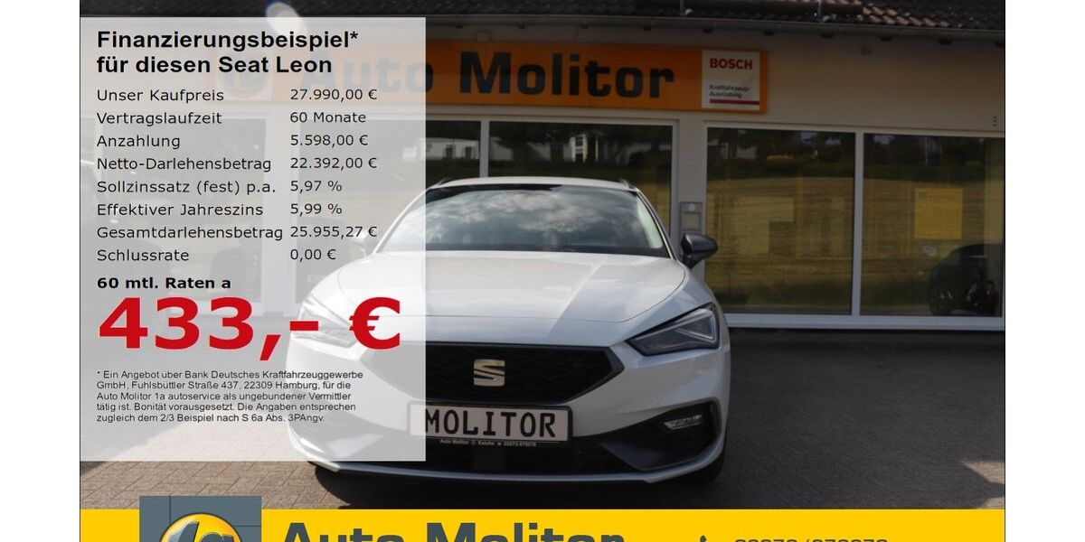 Seat Leon 2.695 km 27.990 € Eslohe 59889