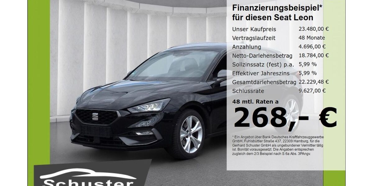 Seat Leon 23.147 km 23.480 &euro; Ruhstorf 94099