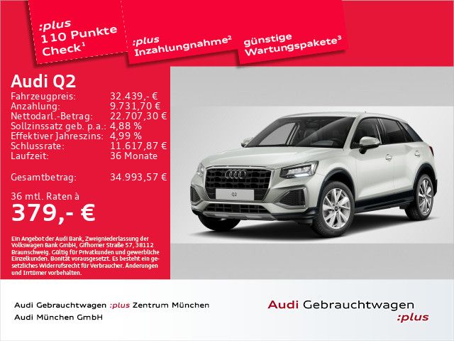 Audi Q2 8.245 km 32.439 &euro; Eching 85386