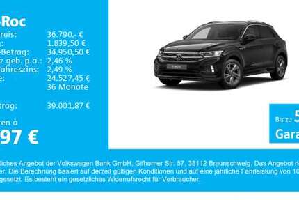VW T-Roc 17.900 km 36.790 &euro; Gersthofen 86368