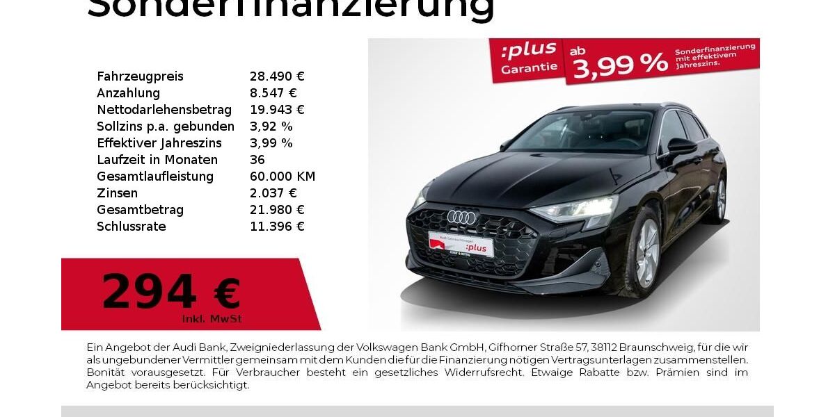 Audi A3 8.005 km 27.990 &euro; Bernburg 06406