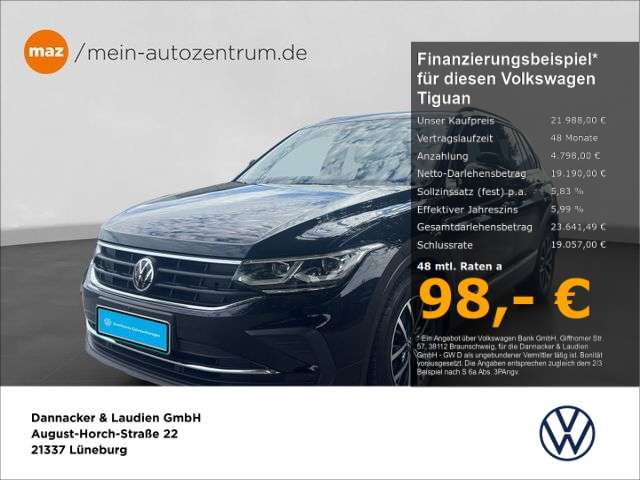 VW Tiguan 106.836 km 21.988 &euro; Lüneburg 21337