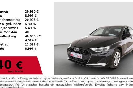 Audi A3 21.531 km 27.850 &euro; Lauf an der Pegnitz 91207