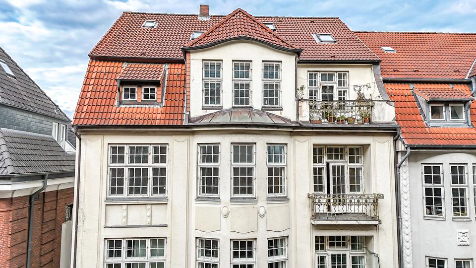 Etagenwohnung Flensburg - 1 Zimmer, 27 m&sup2;, 304&euro; | Angebot:26548883