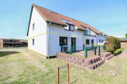 Gemütliche 2-Zimmer-Erdgeschosswohnung mit Terrasse in idyllischem Garz auf Usedom 2 zimmer