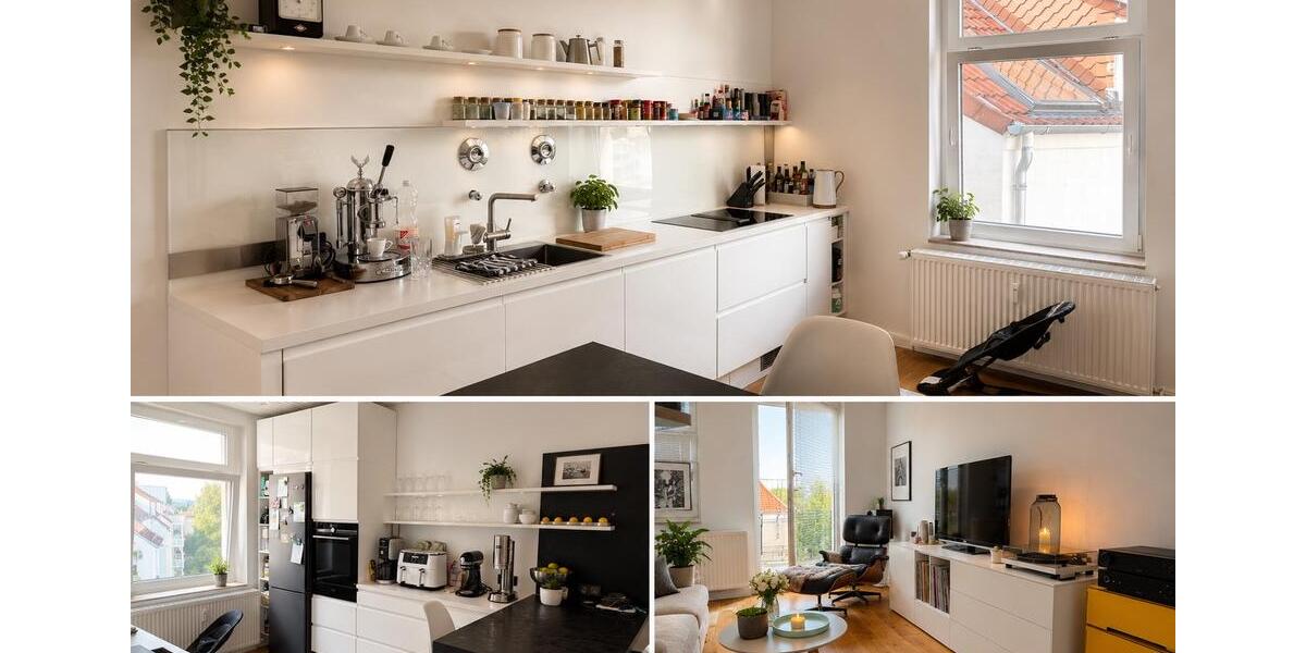 Dachgeschoßwohnung Hannover Vahrenwald-List - 3 Zimmer, 93 m&sup2;, 399.000&euro; | Angebot:27085512