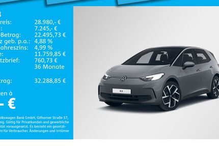 VW ID.3 16.610 km 28.980 &euro; München 80935