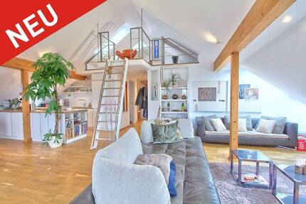 STARNBERG-PERCHA: ELEGANTES DACHGESCHOSS IN SEENÄHE!