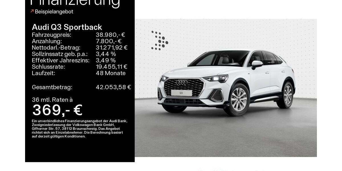 Audi Q3 28.635 km 38.980 &euro; Coburg 96450