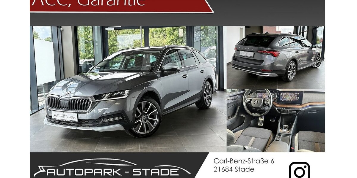 Skoda Octavia Scout 4x4 DSG Digital ACC LED AHK Assist 142.000 km 23.790 &euro; Stade 21682