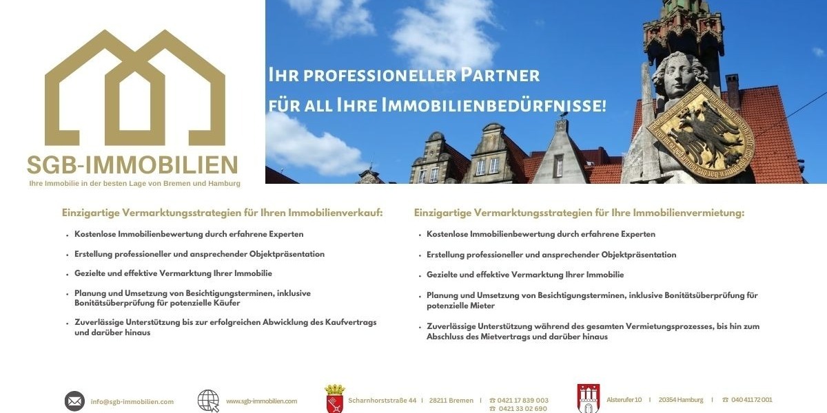 Attraktive 2-Zimmer-Eigentumswohnung im Dachgeschoss mit zwei Balkonen Bremen-Findorff - Dachgeschoßwohnung Bremen Findorff | Angebot:27338630