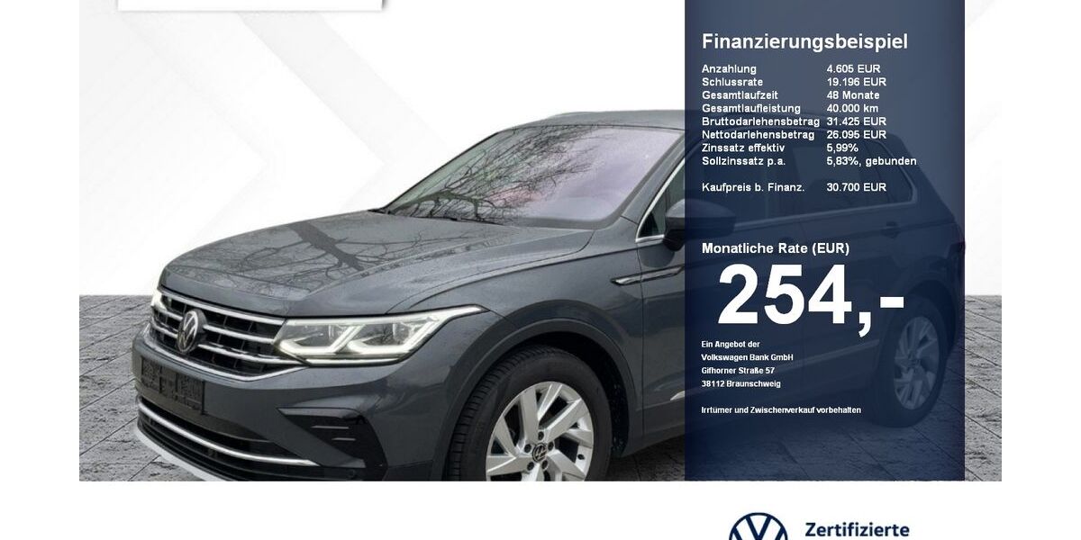 VW Tiguan 61.115 km 30.700 &euro; Erding 85435
