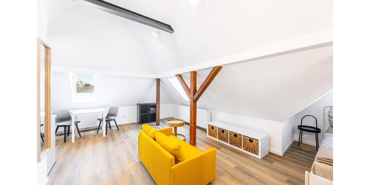 Dachgeschoßwohnung Nürnberg Erlenstegen - 1 Zimmer, 33 m&sup2;, 740&euro; | Angebot:25430737