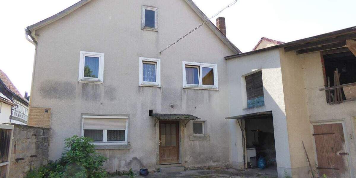 Einfamilienhaus Oberstreu-Mittelstreu Mittelstreu - 9 Zimmer, 200 m&sup2;, 99.900&euro; | Angebot:25727765