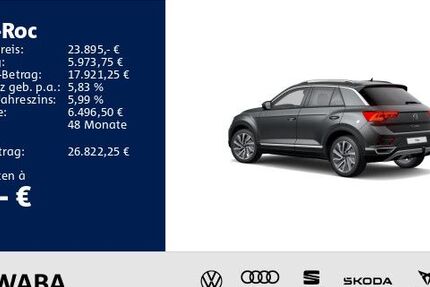 VW T-Roc 69.800 km 23.895 &euro; Gersthofen 86368