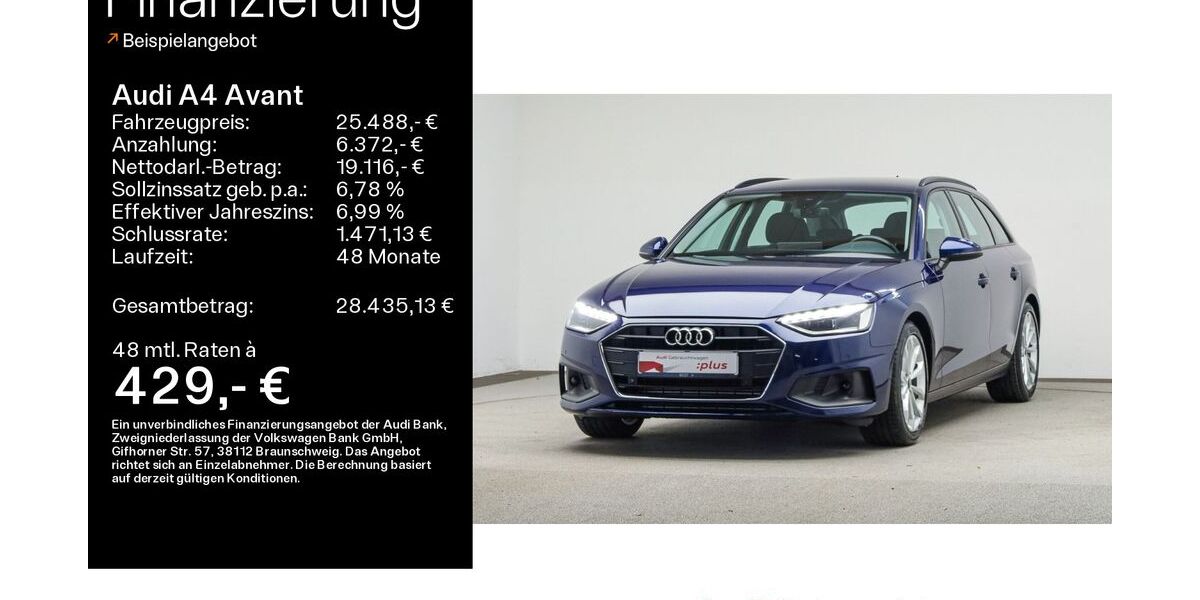 Audi A4 52.200 km 25.488 &euro; Mühlheim 63165