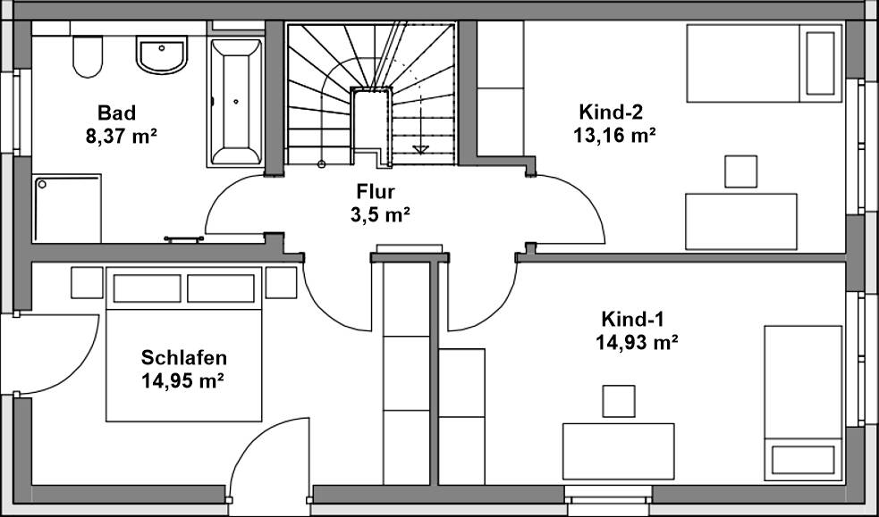 Doppelhaushälfte Hallbergmoos - 5 Zimmer, 142 m&sup2;, 799.000&euro; | Angebot:26052934