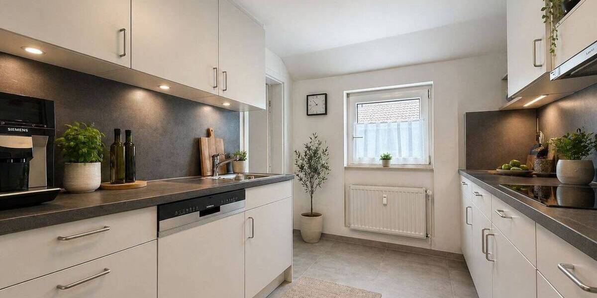 Etagenwohnung Frickenhausen - 3 Zimmer, 91 m&sup2;, 980&euro; | Angebot:26377176