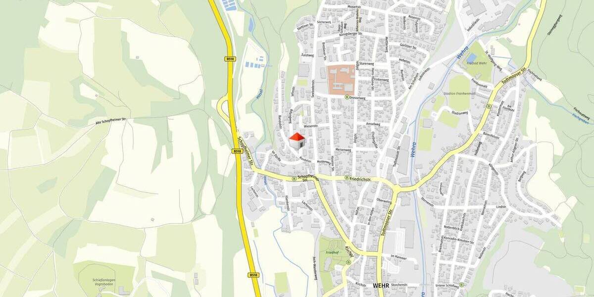 Etagenwohnung Wehr - 3 Zimmer, 80 m&sup2;, 229.000&euro; | Angebot:26139571