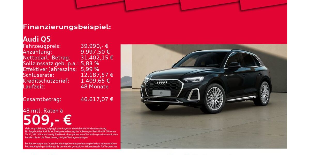 Audi Q5 18.110 km 39.990 &euro; Hannover 30179