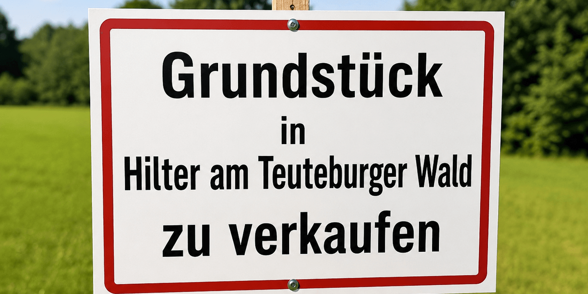 Grundstück Hilter am Teutoburger Wald - 139.000&euro; | Angebot:26878941