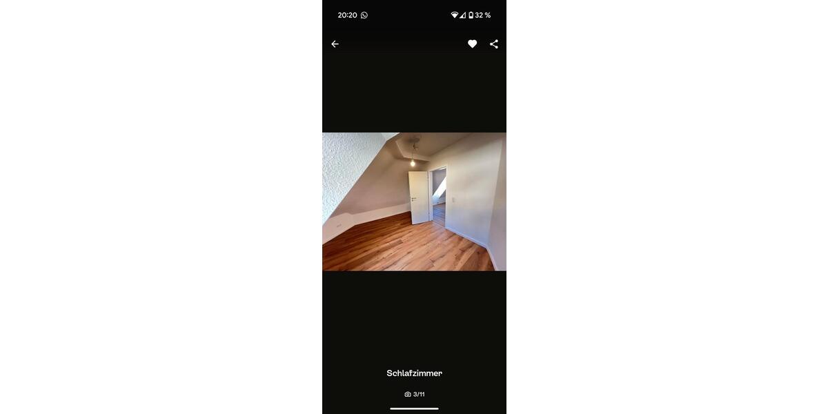Dachgeschoßwohnung Kassel Südstadt - 3 Zimmer, 48 m&sup2;, 640&euro; | Angebot:26654346