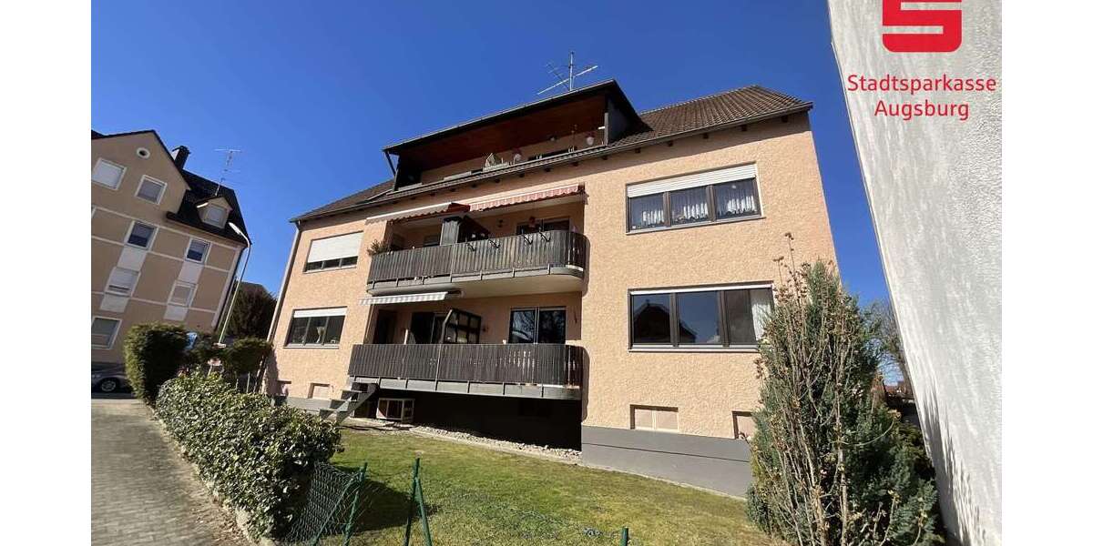 Etagenwohnung Augsburg Lechhausen - 3 Zimmer, 76 m&sup2;, 275.000&euro; | Angebot:26161598