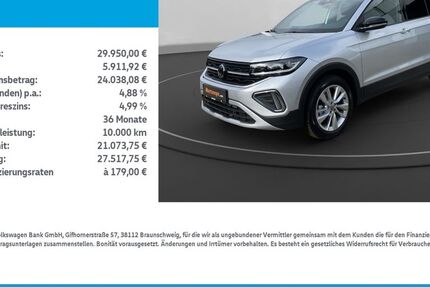 VW T-Cross 5.999 km 29.950 &euro; Mühlhausen/Thüringen 99974