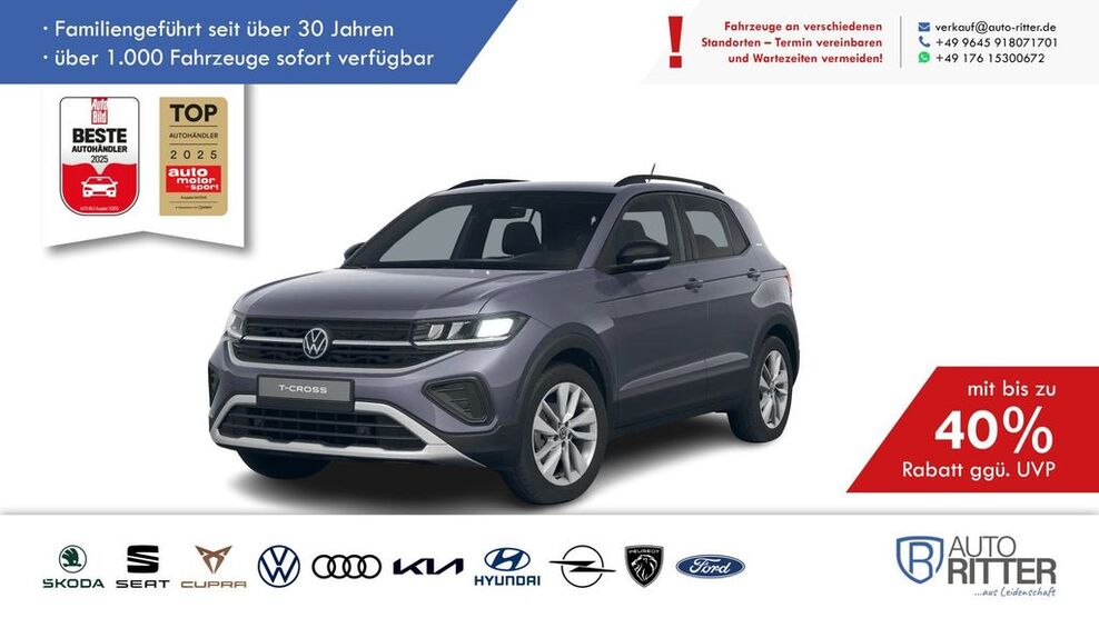 VW T-Cross 20.000 km 28.290 € Eschenbach 92676