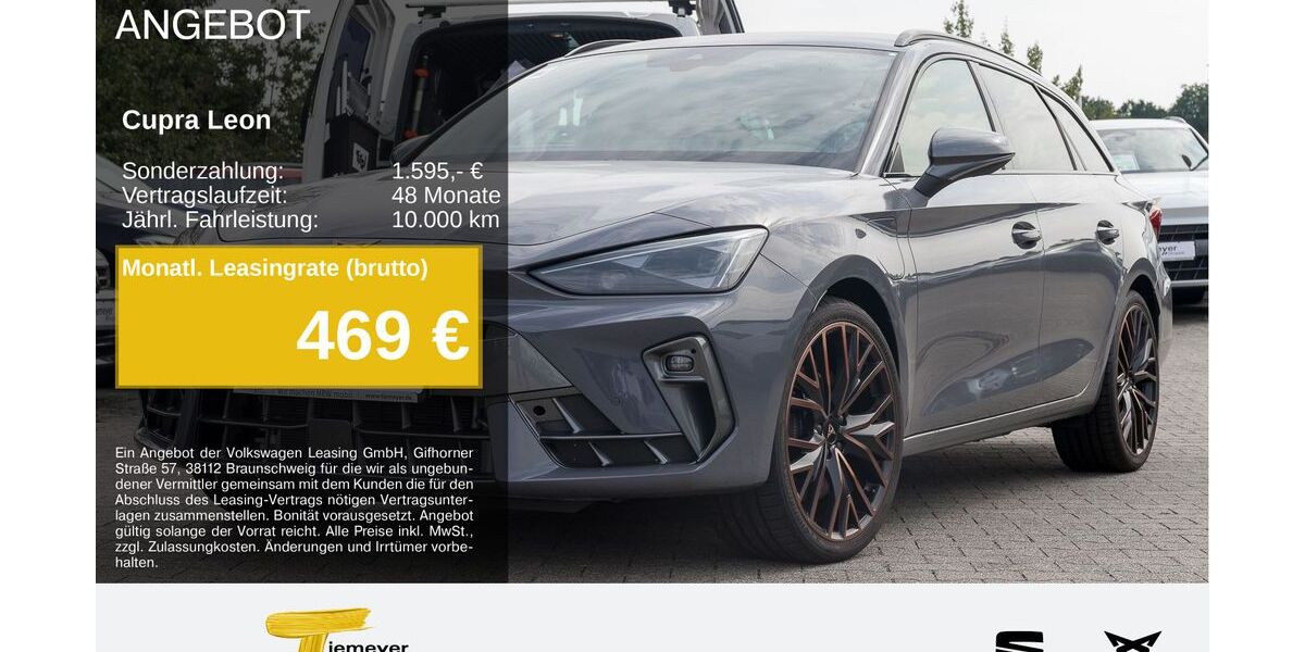 Cupra Leon 12.500 km 42.980 &euro; Bochum 44809