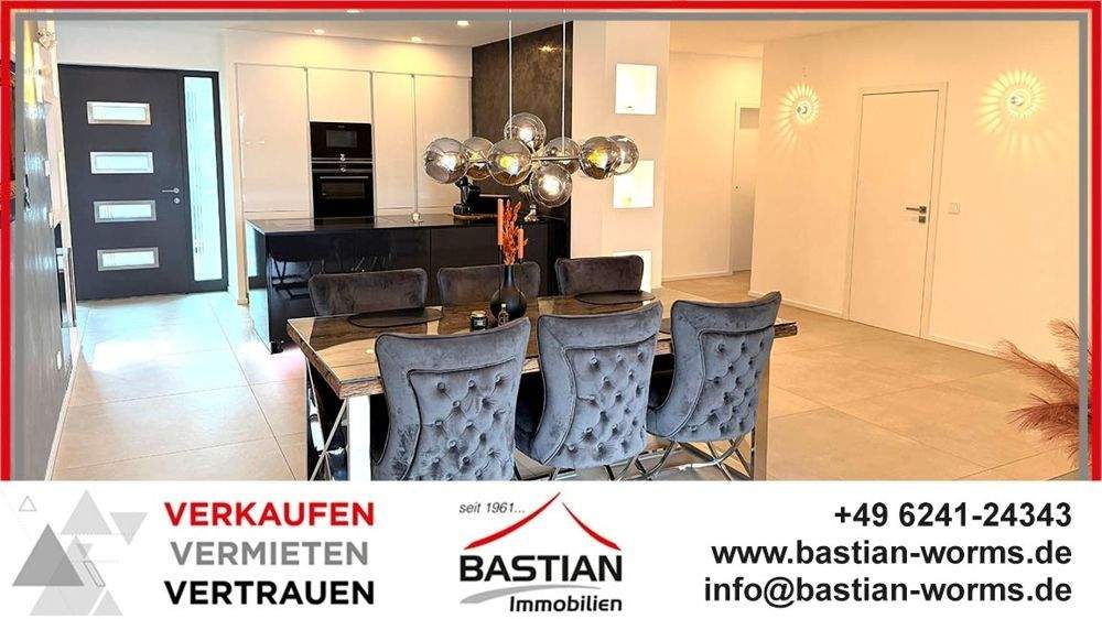 Etagenwohnung Worms Innenstadt - 4 Zimmer, 135 m&sup2;, 1.490&euro; | Angebot:25360545
