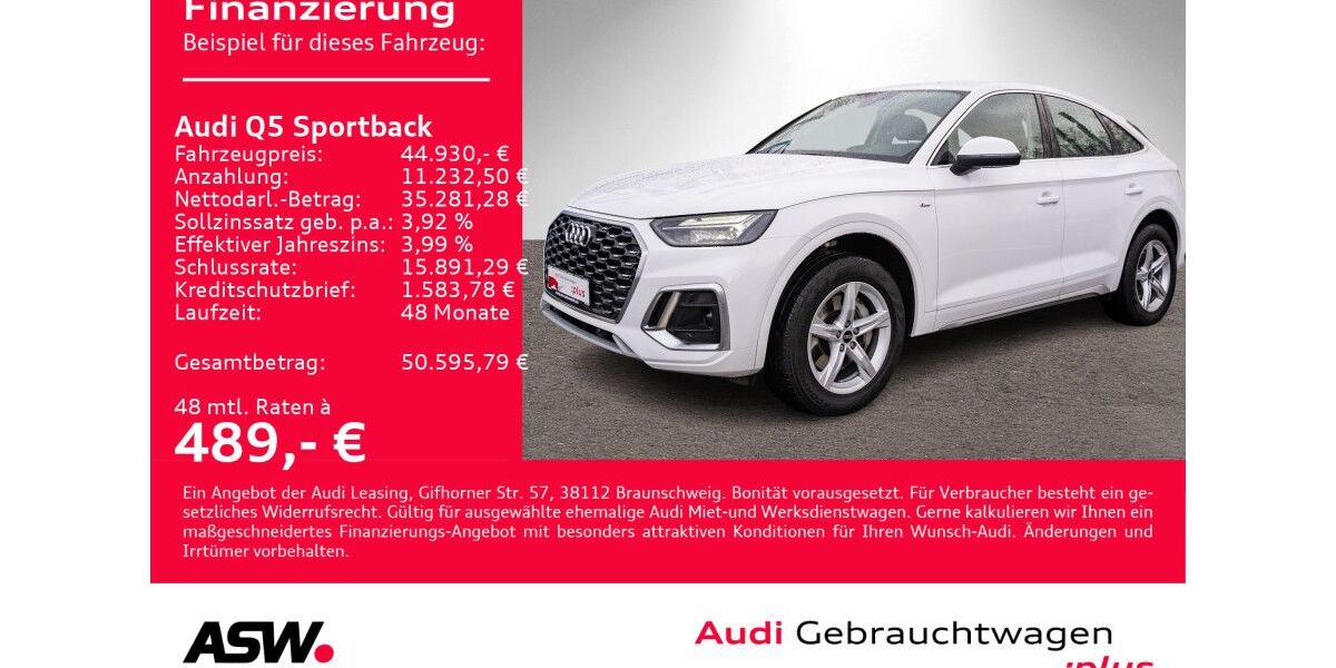Audi Q5 84.990 km 44.930 € Heilbronn 74074