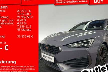 Cupra Leon 42.936 km 29.270 &euro; Senden 89250
