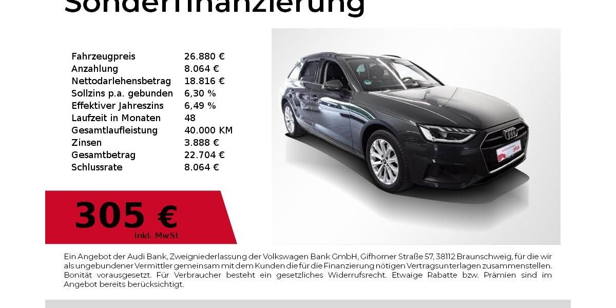 Audi A4 78.200 km 26.880 &euro; Nürnberg 90411