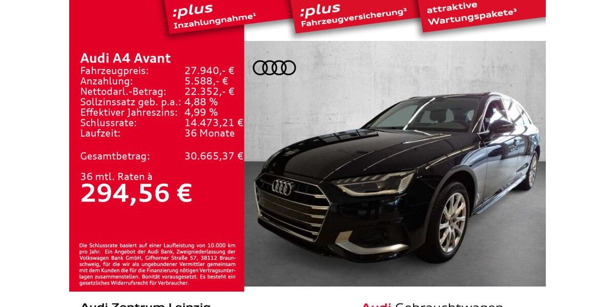 Audi A4 86.756 km 25.980 &euro; Leipzig 04129